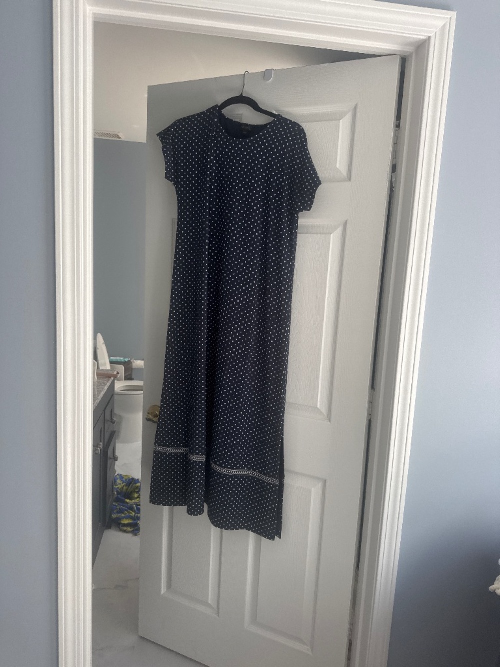 J Jill oolka dot dress never worn